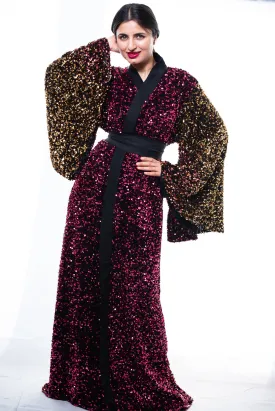 Lynzie Sequin kimono
