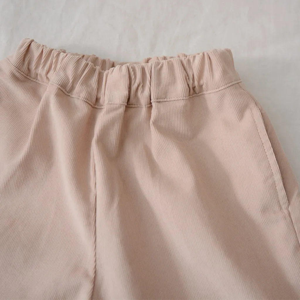 Makié Baby And Child Alia Corduroy Pants Light Peach Pink