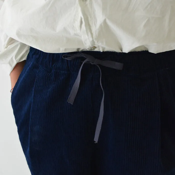 Makié Woman Sandy Pants Indigo Blue Corduroy