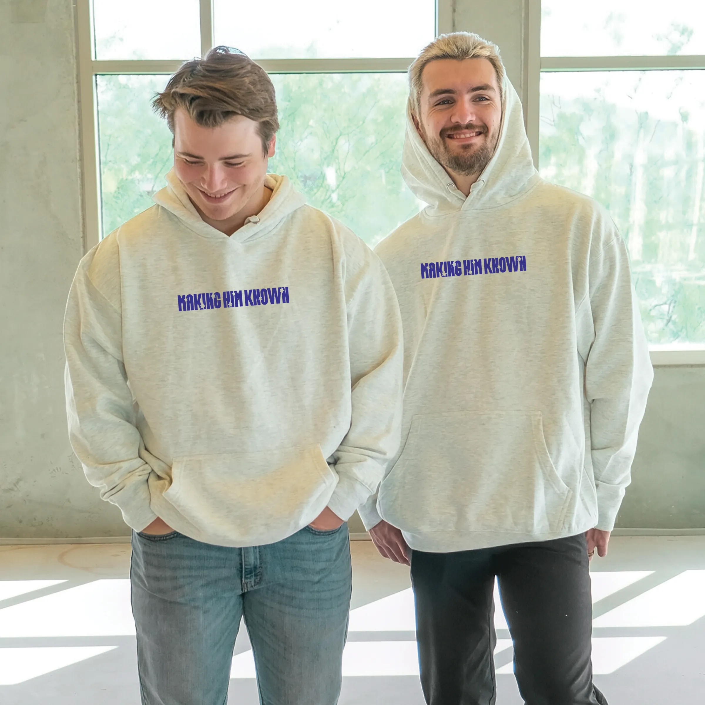 Making Him Known Pullover Hoodie - Cream