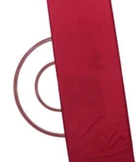 Maroon Colour Plain Paper Silk Fabric