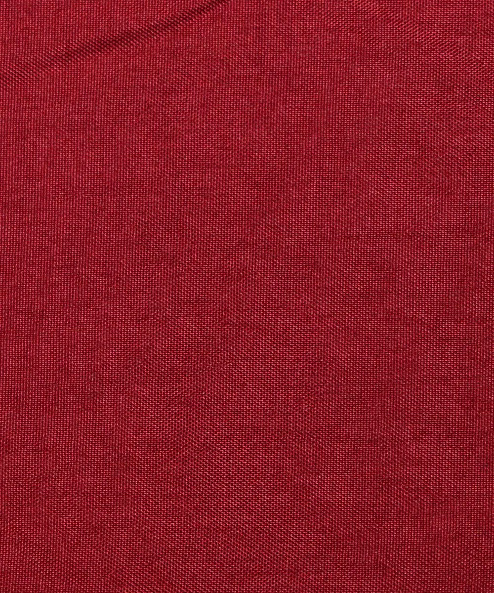 Maroon Colour Plain Paper Silk Fabric