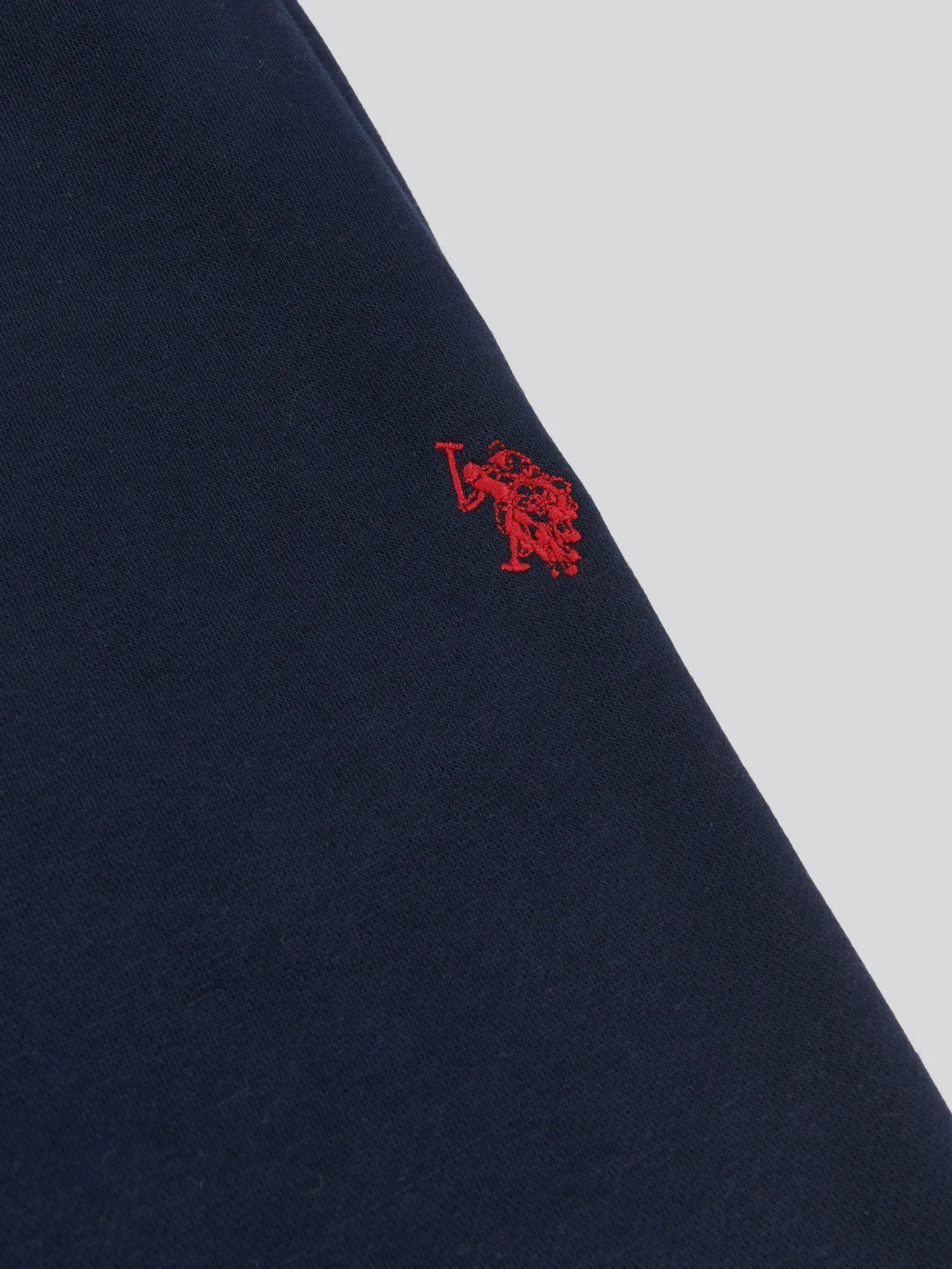 Mens Double Horsemen Joggers in Dark Sapphire Navy / Haute Red DHM
