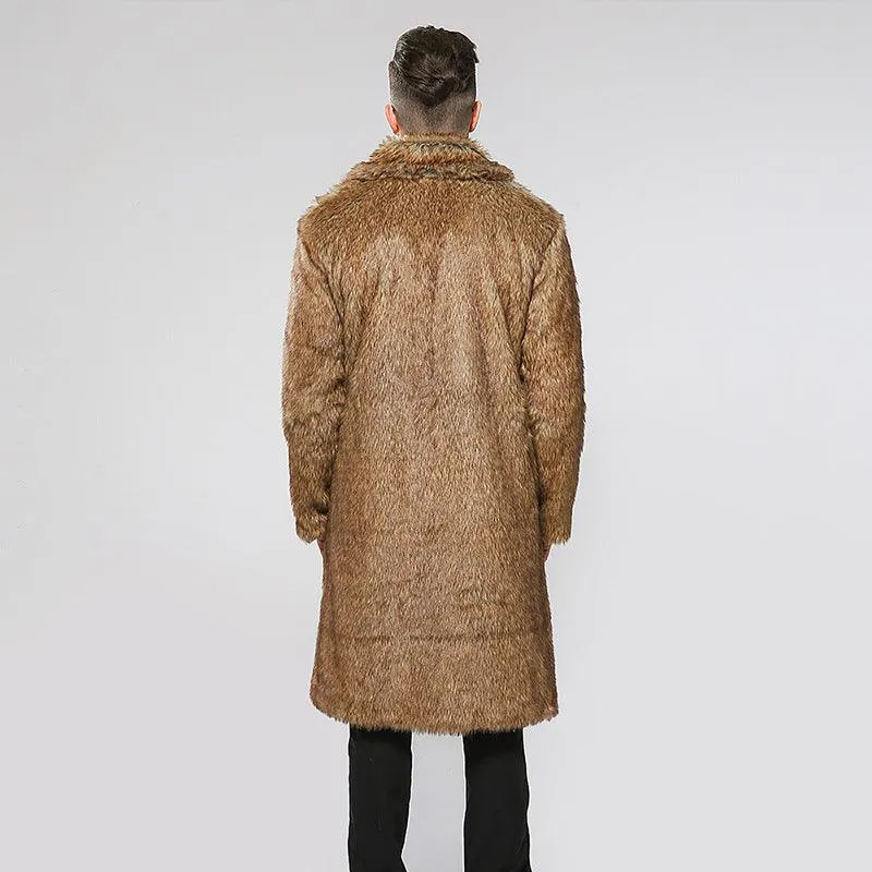 Men's Large Long Trench Coat