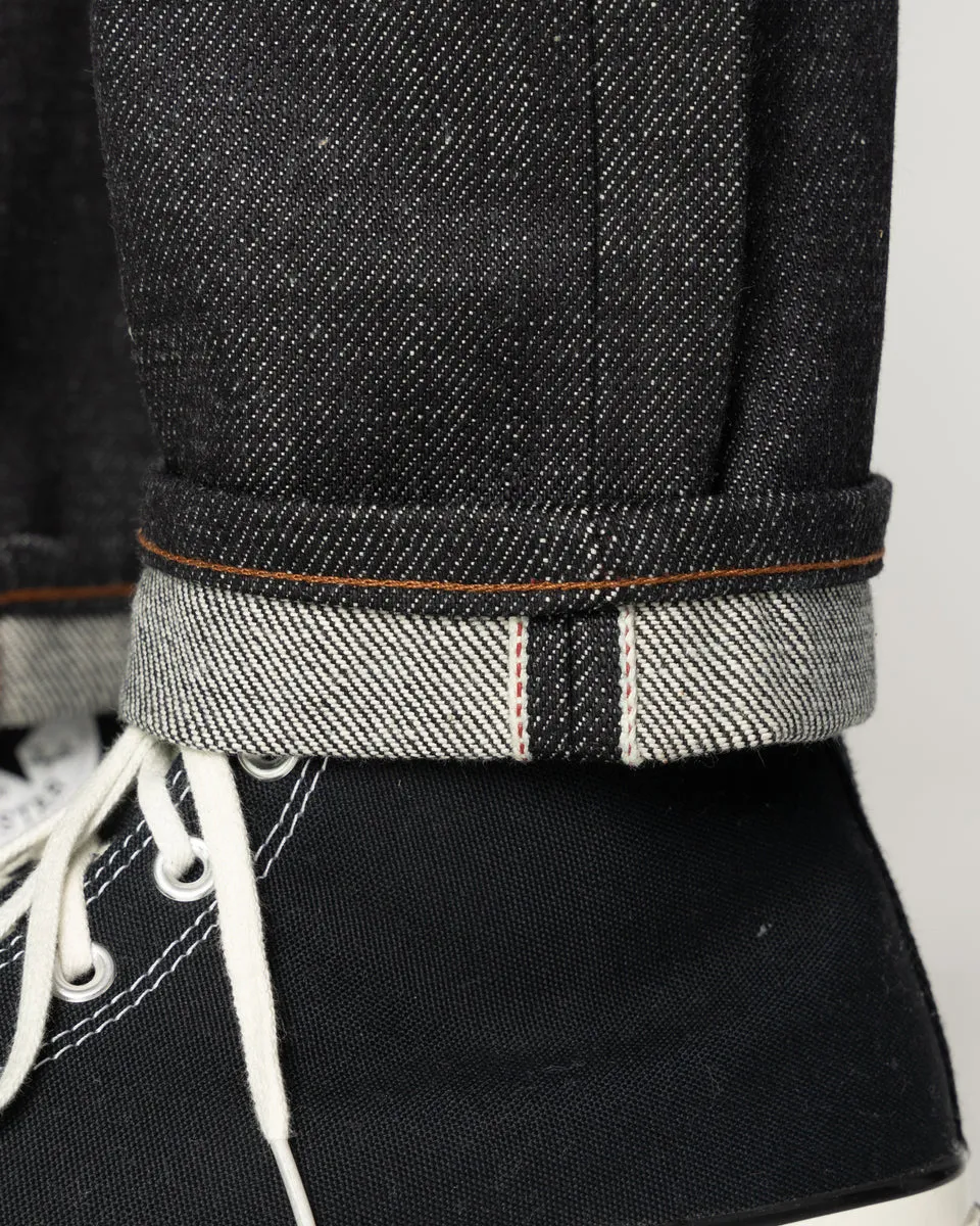Naked & Famous Denim Easy Guy Relaxed Tapered Mens Jeans - Elephant 13 Red Core