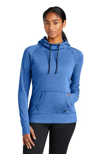 New Era® LNEA510 Ladies Tri-Blend Fleece Pullover Hoodie