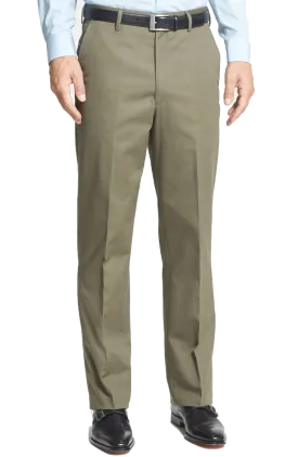 Performance Dress Khaki, Self Sizer<br>Flat Front<br> Regular Rise