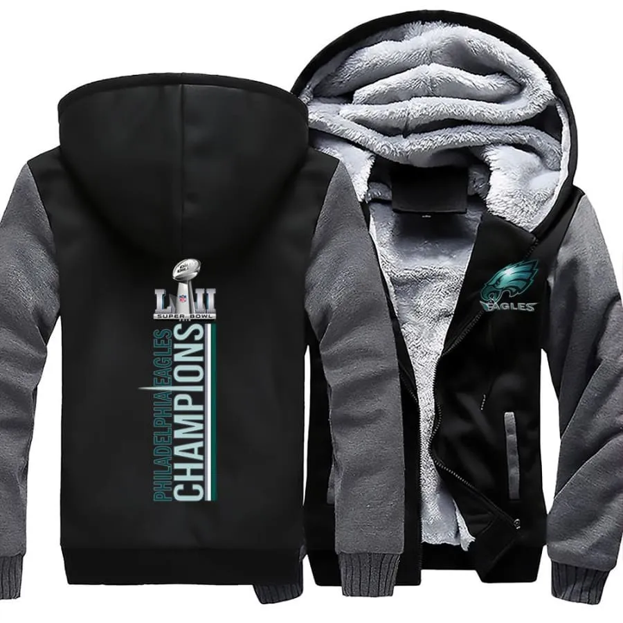 Philadelphia eagles Fan Jacket| eagles Fan Varsity Jackets Mens Womens Pullover (2 Colors)
