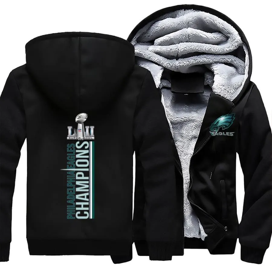Philadelphia eagles Fan Jacket| eagles Fan Varsity Jackets Mens Womens Pullover (2 Colors)