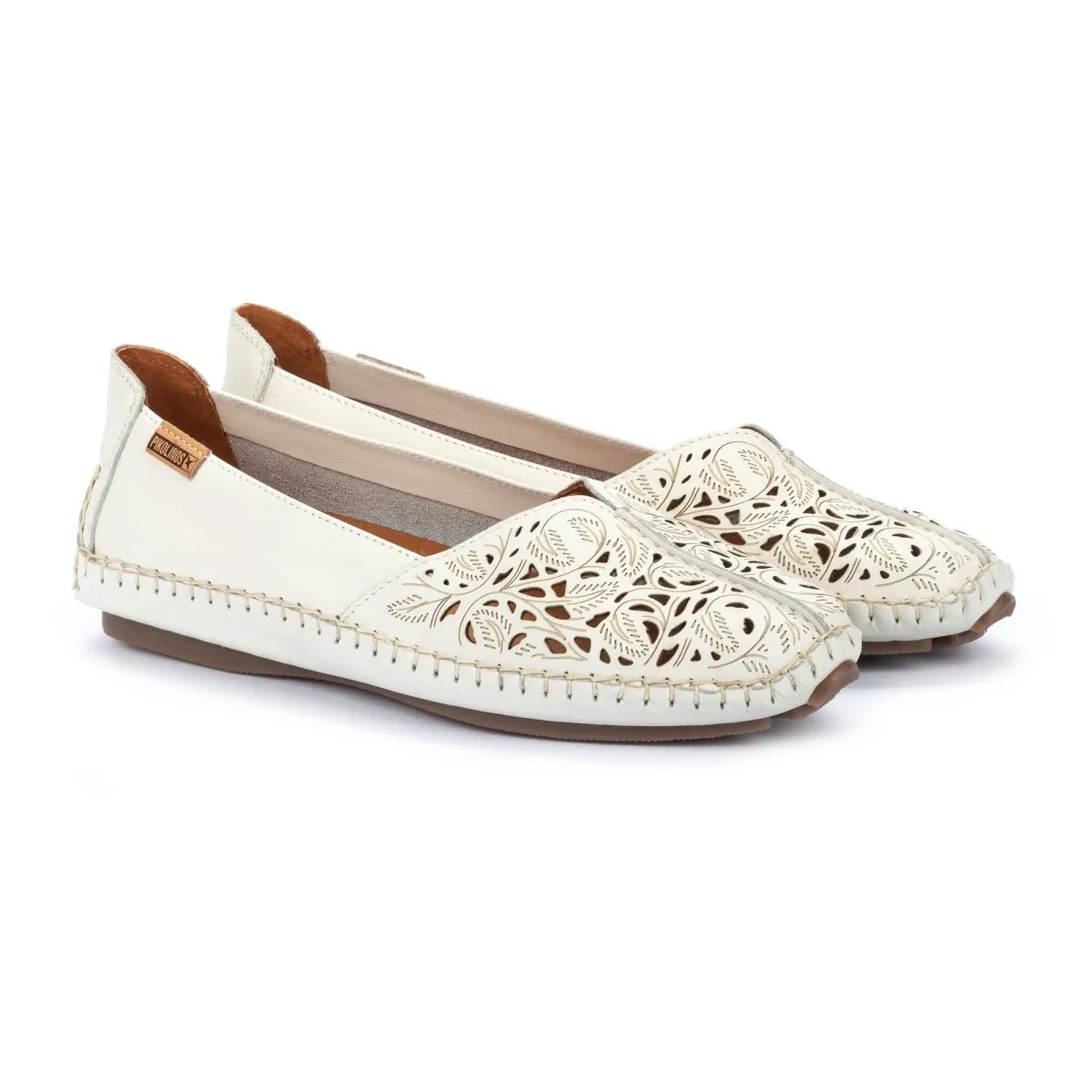 Pikolinos Jerez 578-4976 Women's Loafers Slip-on Slipper Shoes In Nata