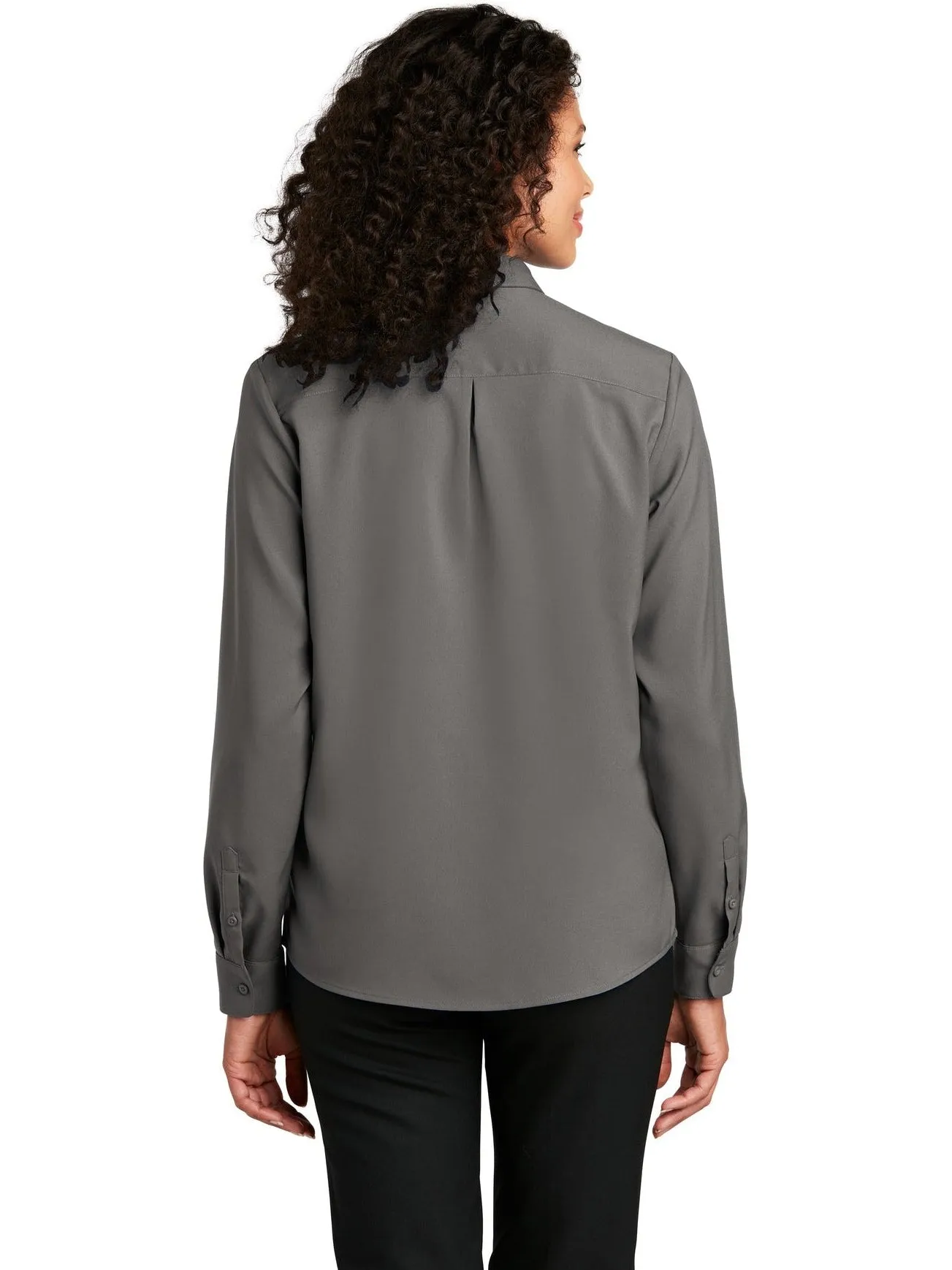 Port Authority Ladies Long Sleeve Performance Staff Shirt