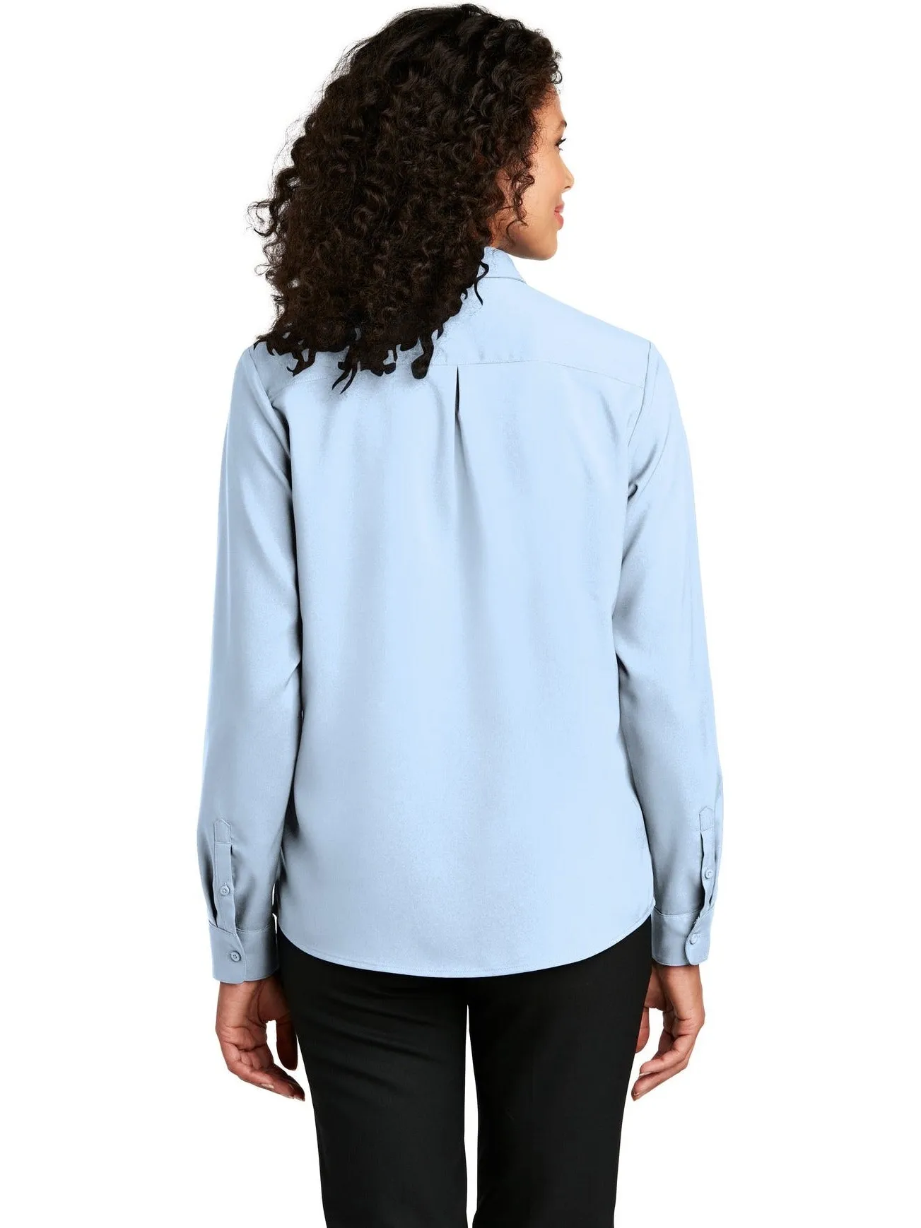 Port Authority Ladies Long Sleeve Performance Staff Shirt
