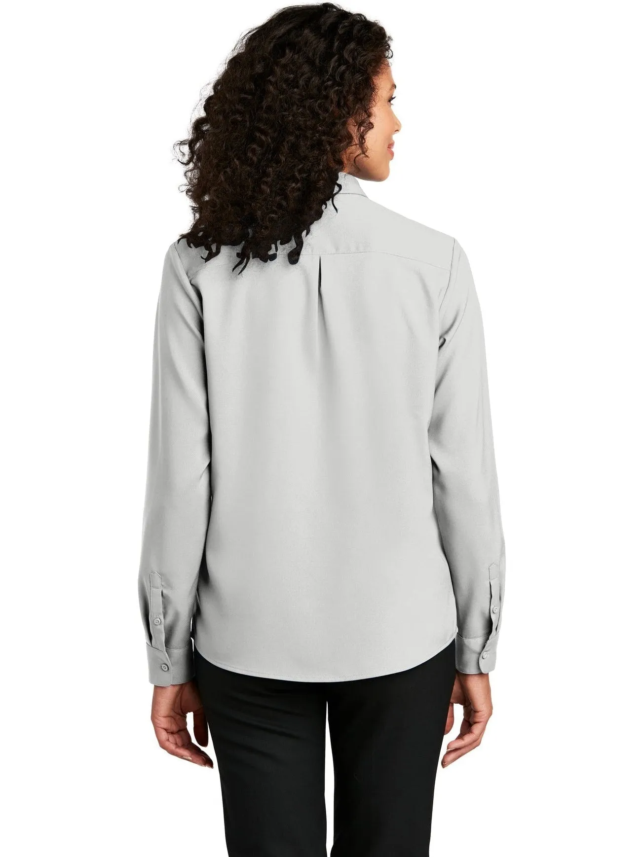 Port Authority Ladies Long Sleeve Performance Staff Shirt