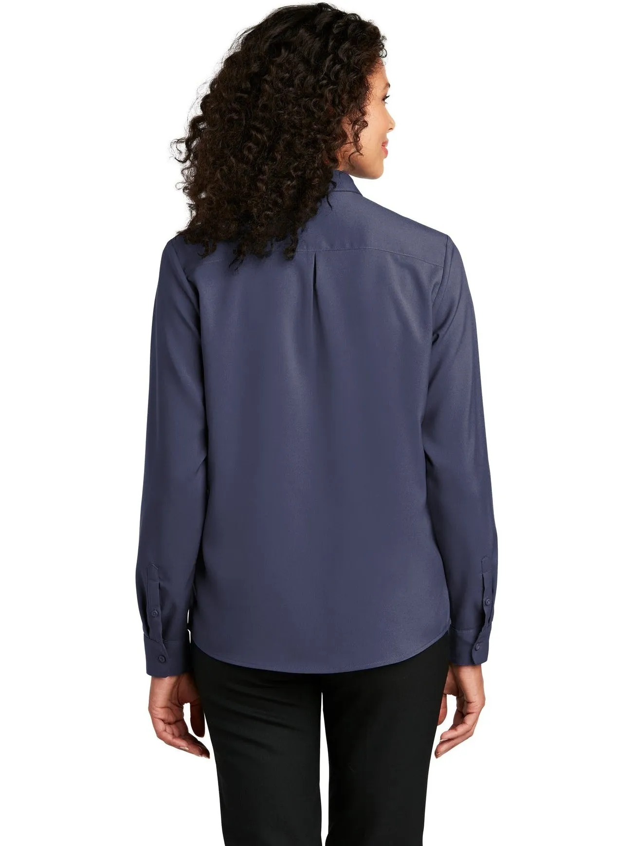 Port Authority Ladies Long Sleeve Performance Staff Shirt