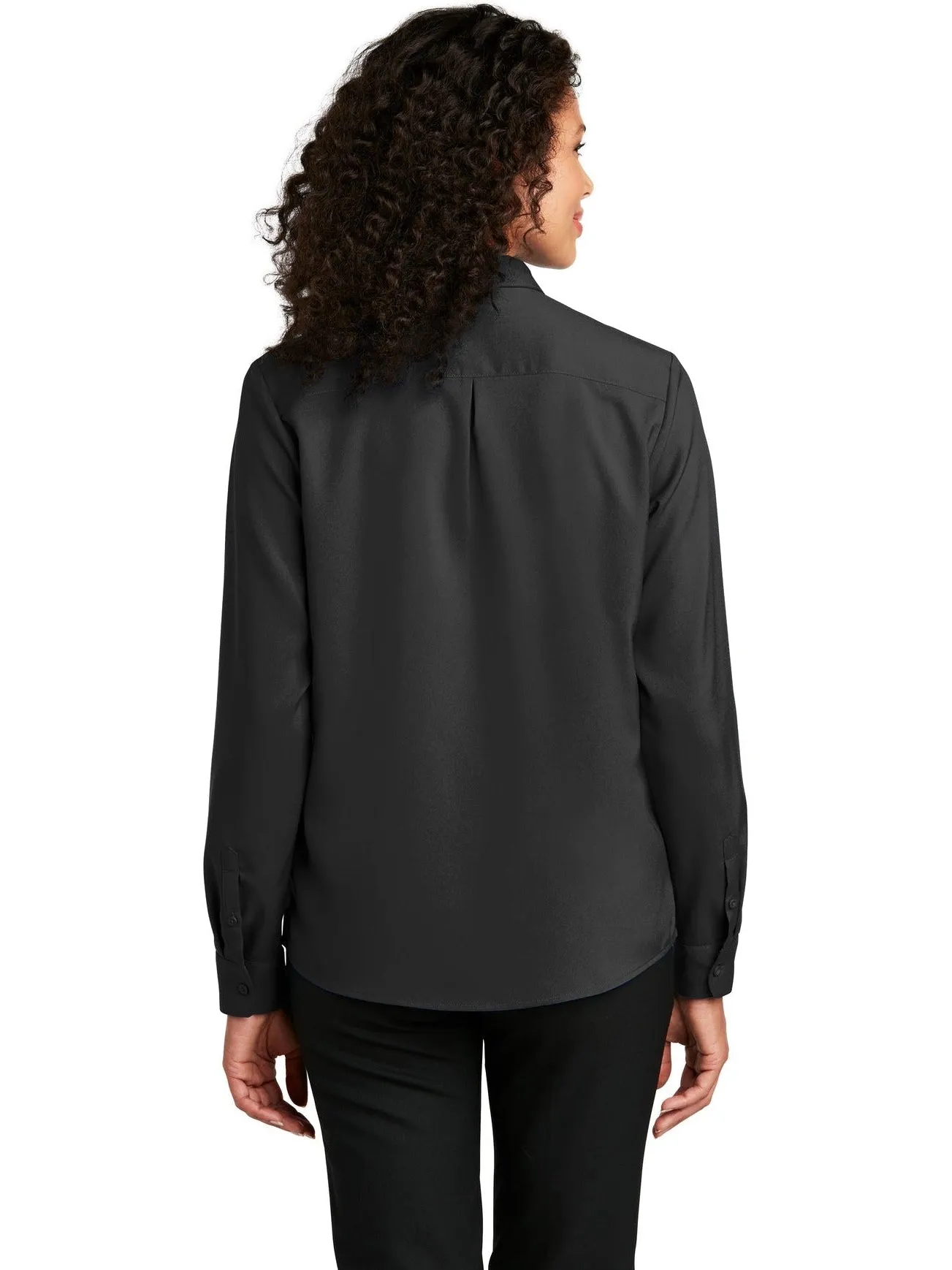 Port Authority Ladies Long Sleeve Performance Staff Shirt