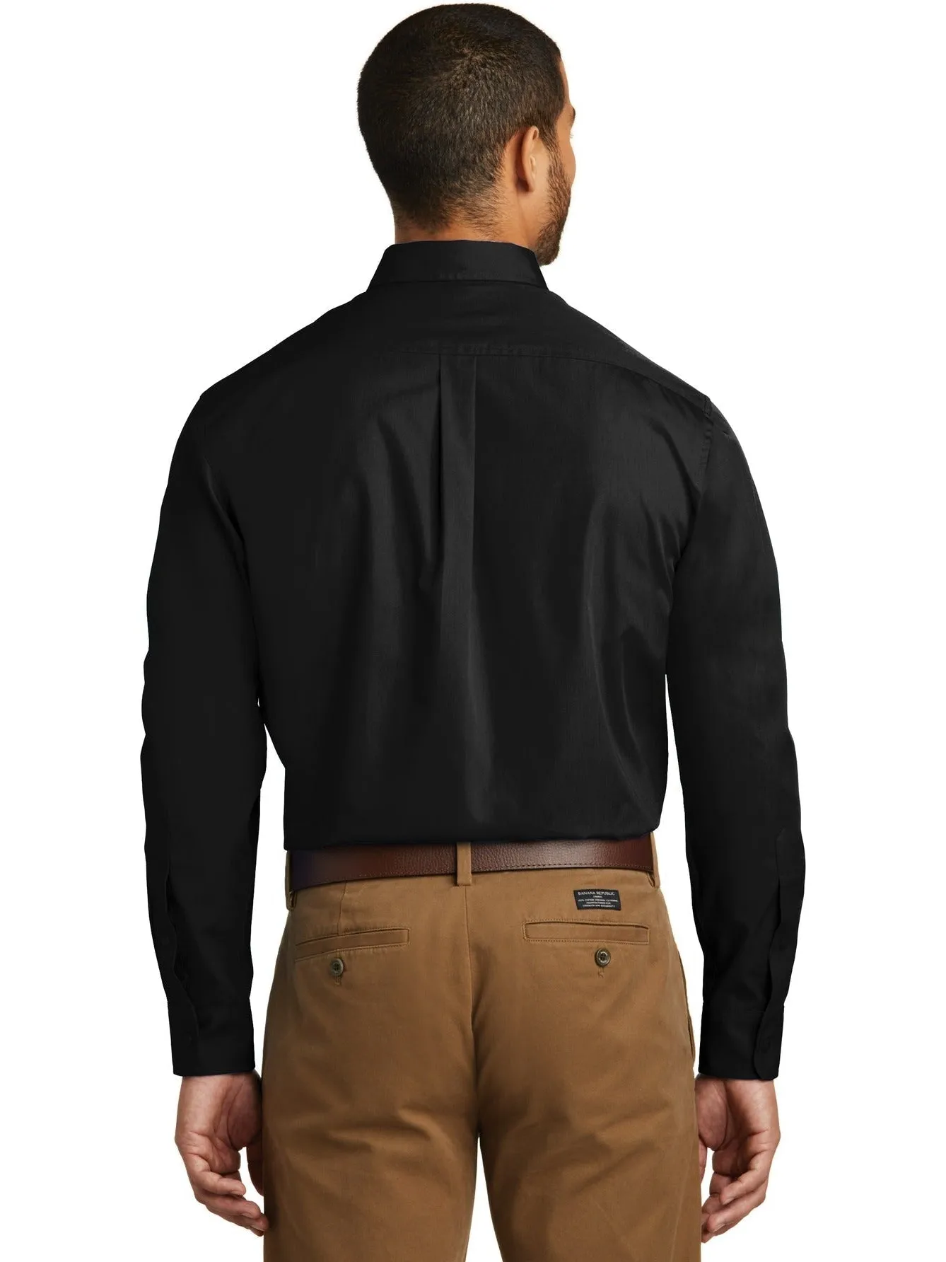 Port Authority Tall Long Sleeve Carefree Poplin Shirt