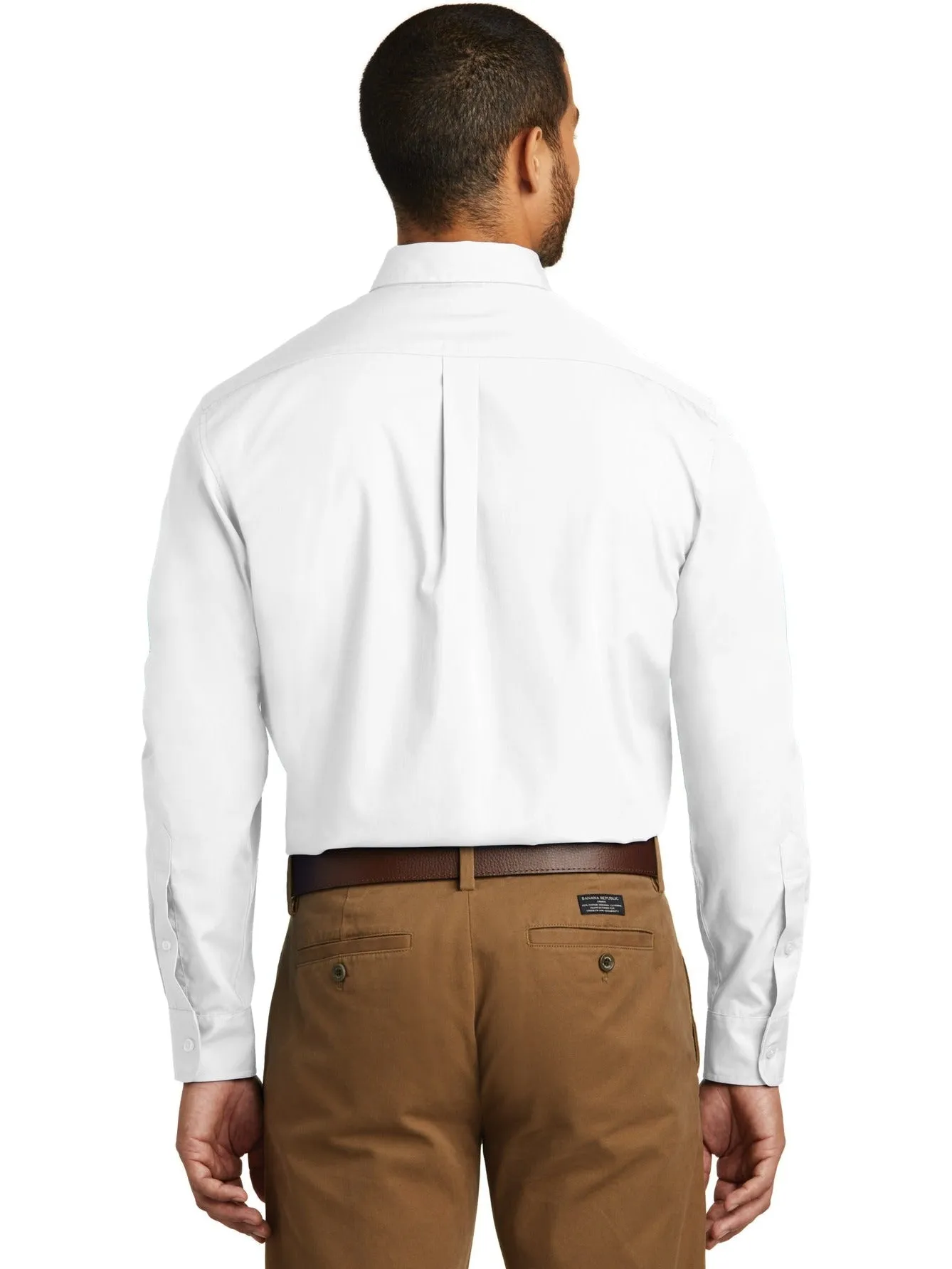 Port Authority Tall Long Sleeve Carefree Poplin Shirt