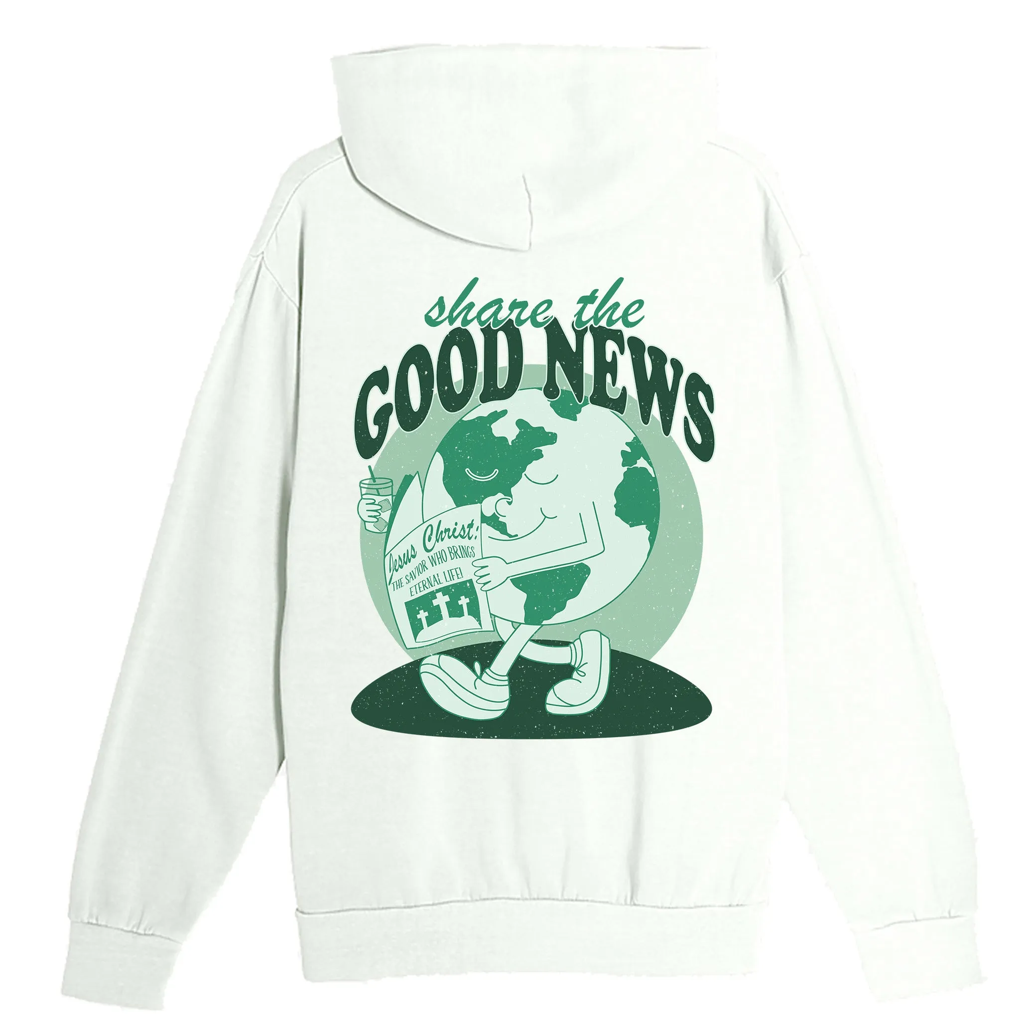 Share The Good News Pullover Hoodie