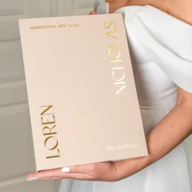 Side Names, Sand   Real Gold | Guest Book ♡