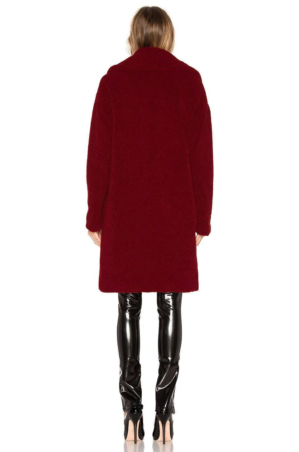 Single Breasted Stylish Teddy Coat