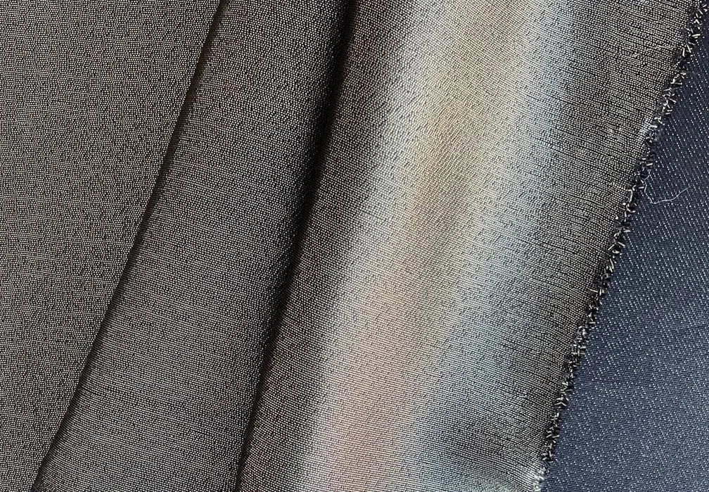 Slinky Burnished Gold Silk & Lurex Lame (Made in Italy)