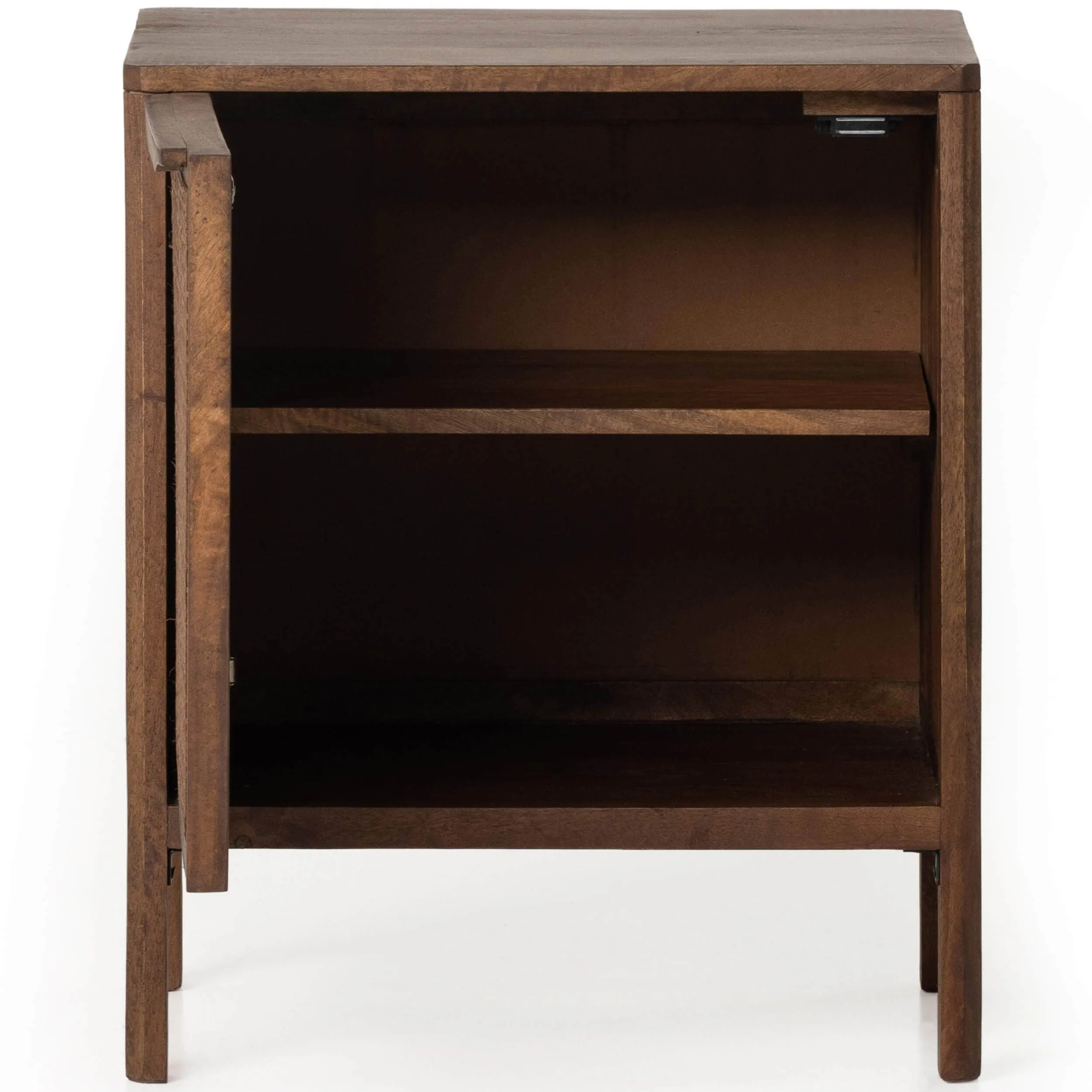 Sydney Left Nightstand, Brown Wash