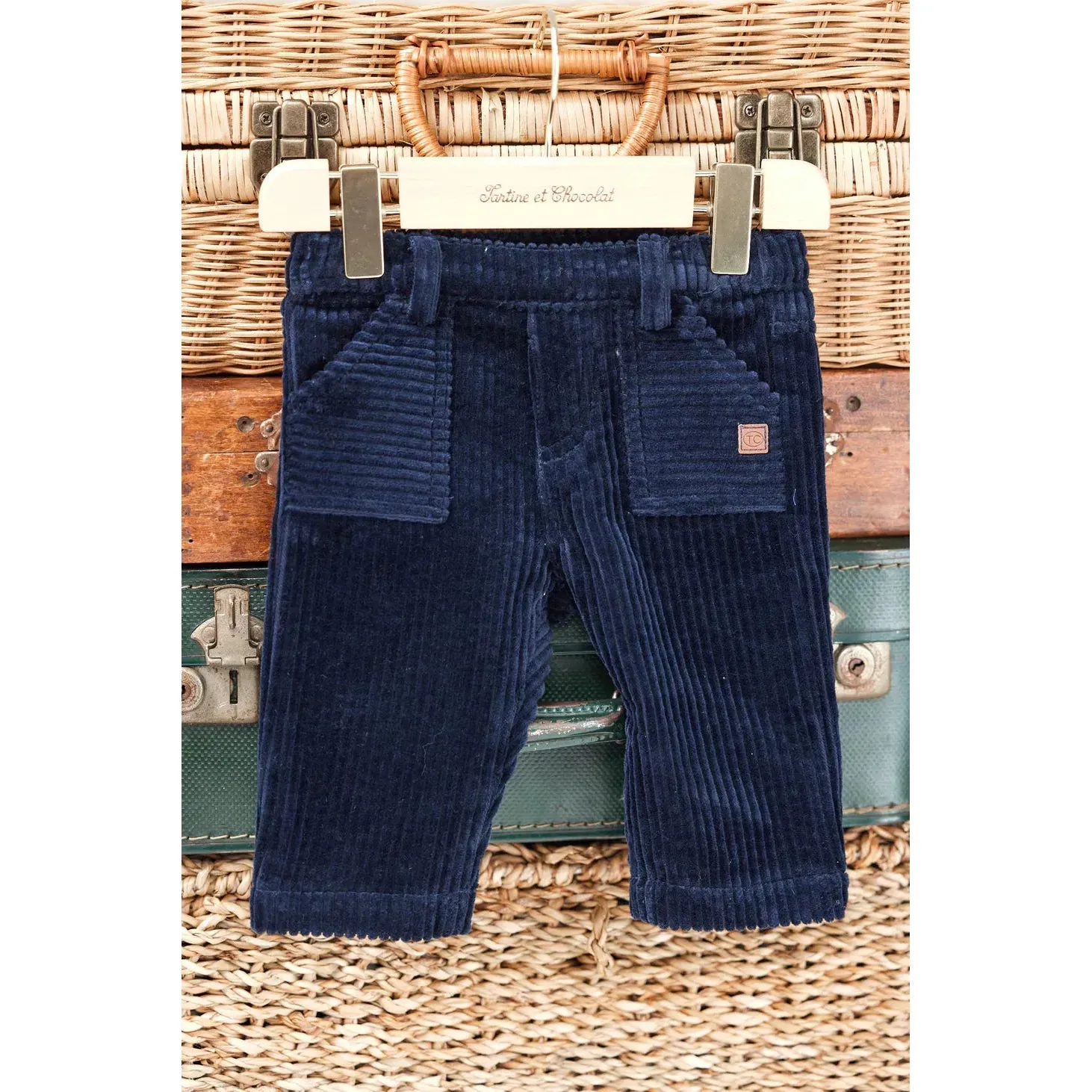 Tartine et Chocolat Corduroy Pants - Navy