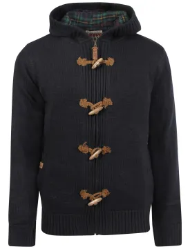 Tokyo Laundry Blaxton navy hooded coatigan