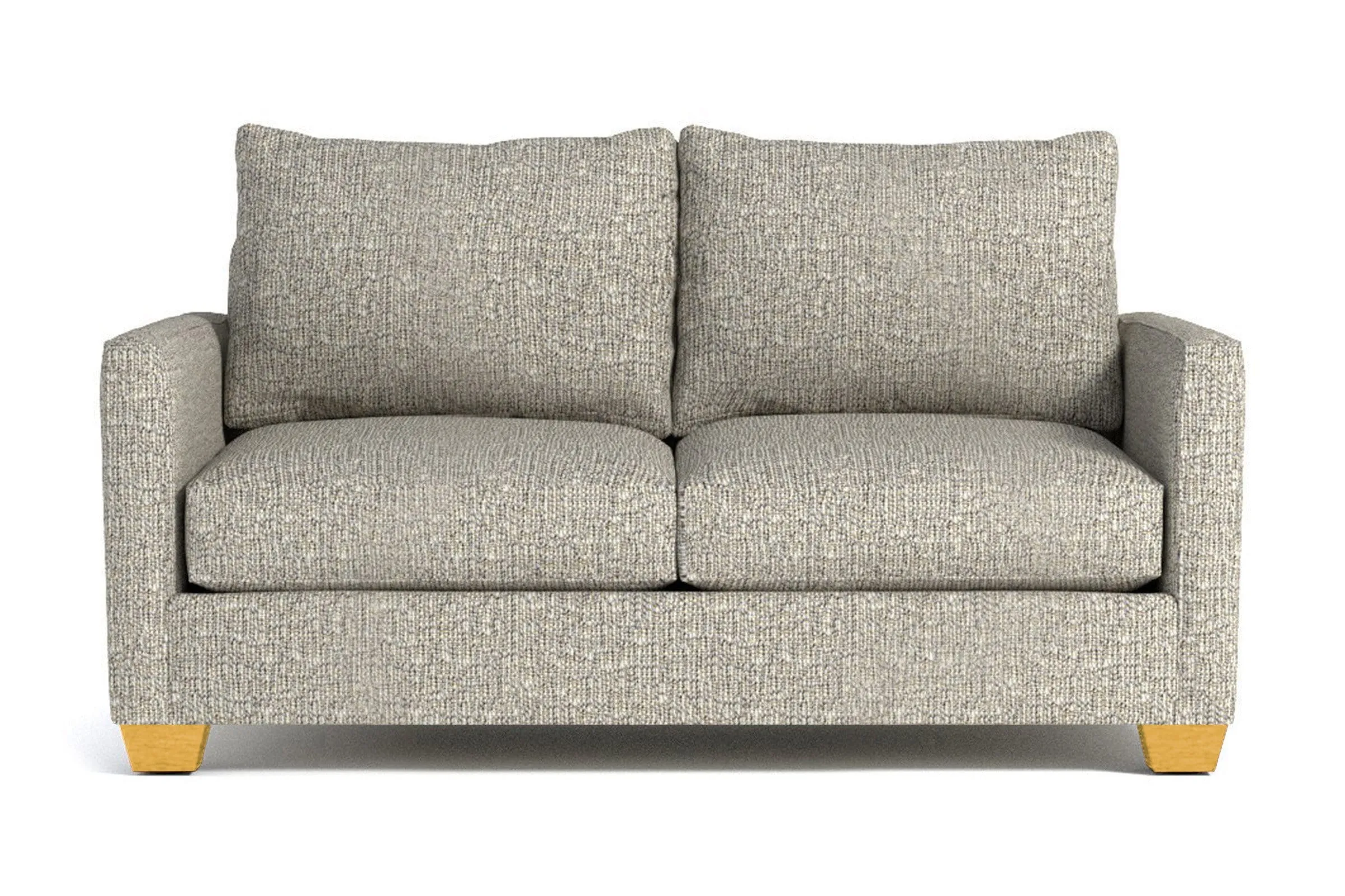 Tuxedo Apartment Size Sofa :: Leg Finish: Natural / Size: Apartment Size - 69"w