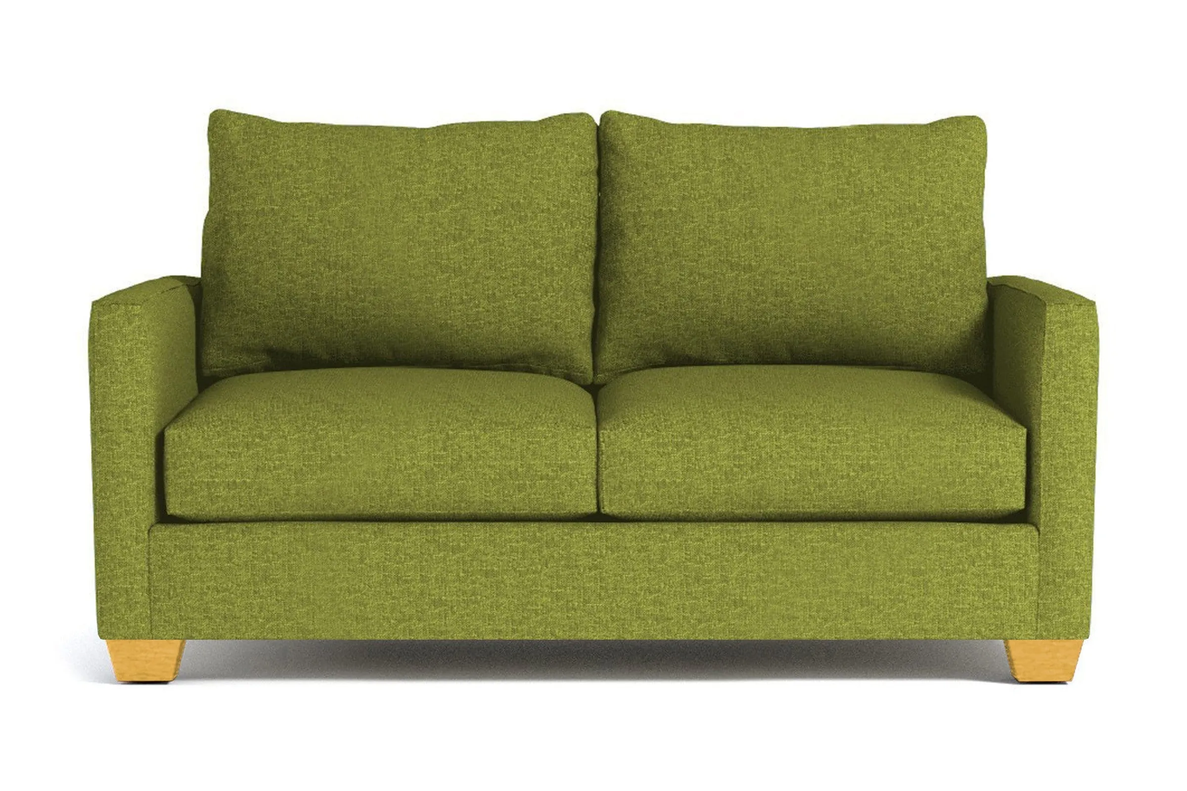 Tuxedo Apartment Size Sofa :: Leg Finish: Natural / Size: Apartment Size - 69"w