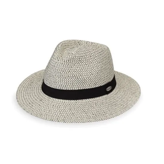 Wallaroo Hats Charlie Women's Hat CHAR- Ivory/ Black