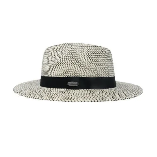 Wallaroo Hats Charlie Women's Hat CHAR- Ivory/ Black