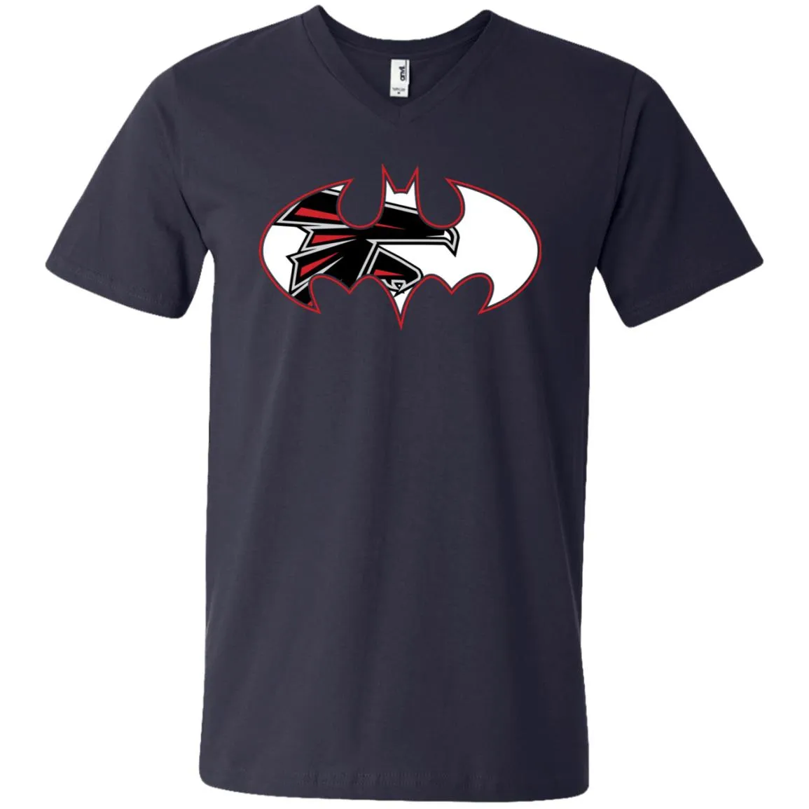 We Are The Atlanta Falcons Batman Nfl Mashup Men V-Neck T-Shirt