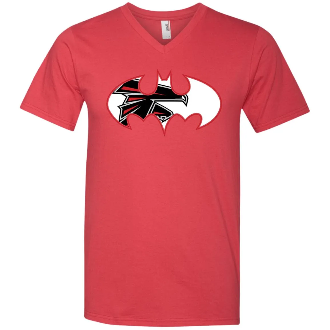We Are The Atlanta Falcons Batman Nfl Mashup Men V-Neck T-Shirt