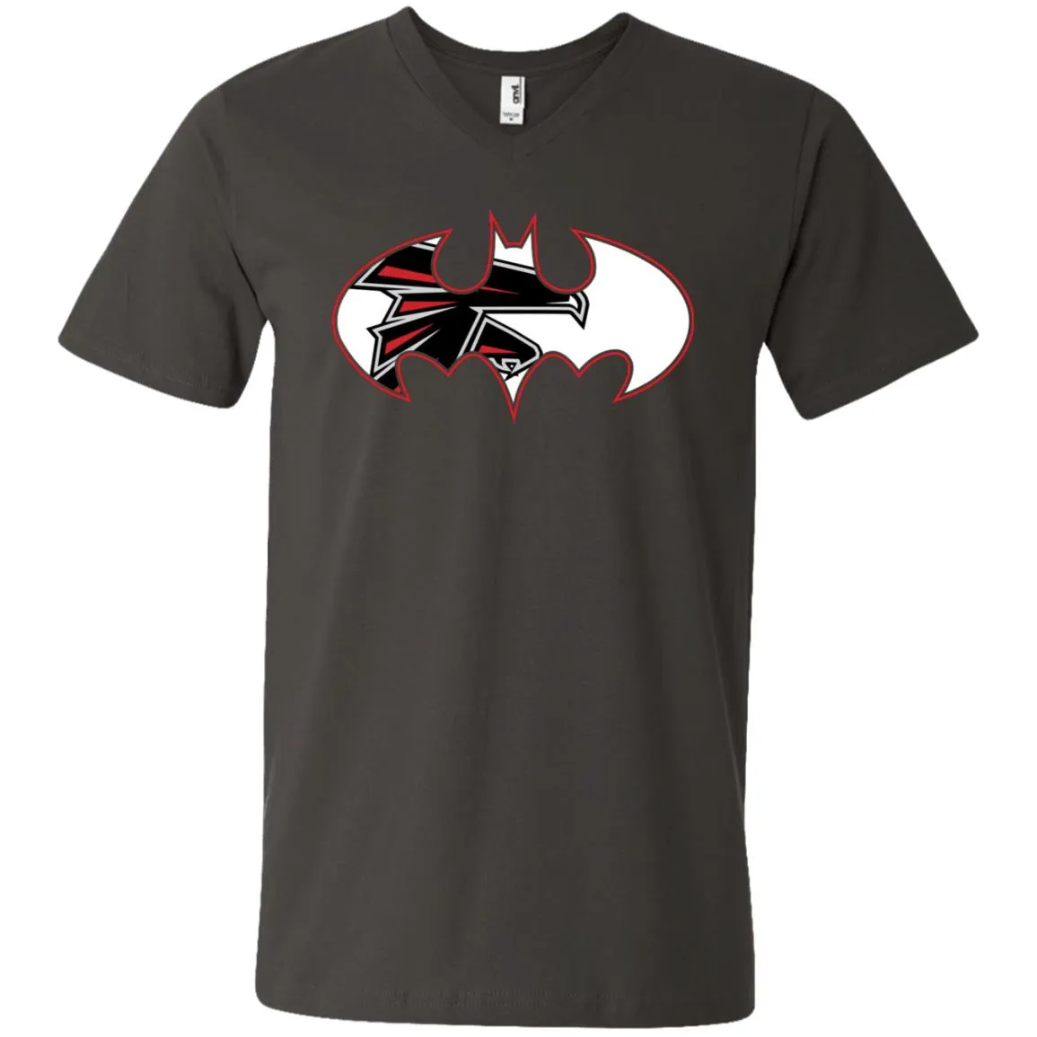 We Are The Atlanta Falcons Batman Nfl Mashup Men V-Neck T-Shirt