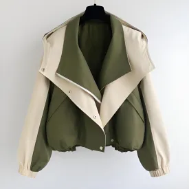 Women's Stylish Chic Short Trench Coat | Ideal for Autumn/Winter