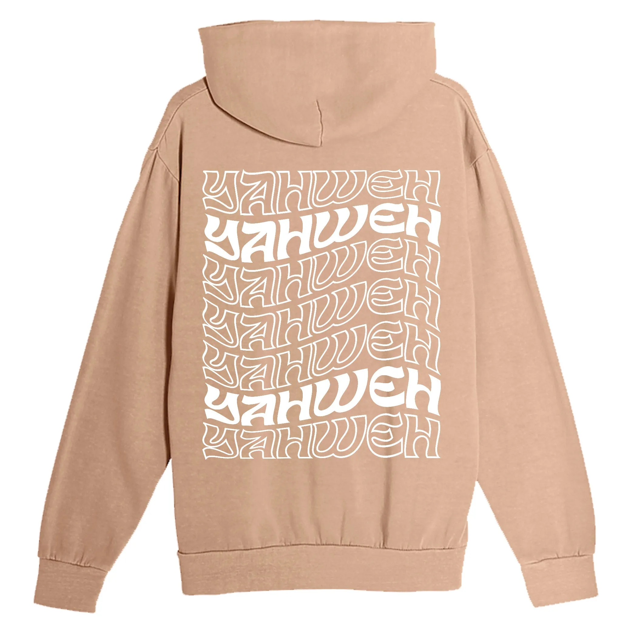 YHWH Pullover Hoodie - Burro
