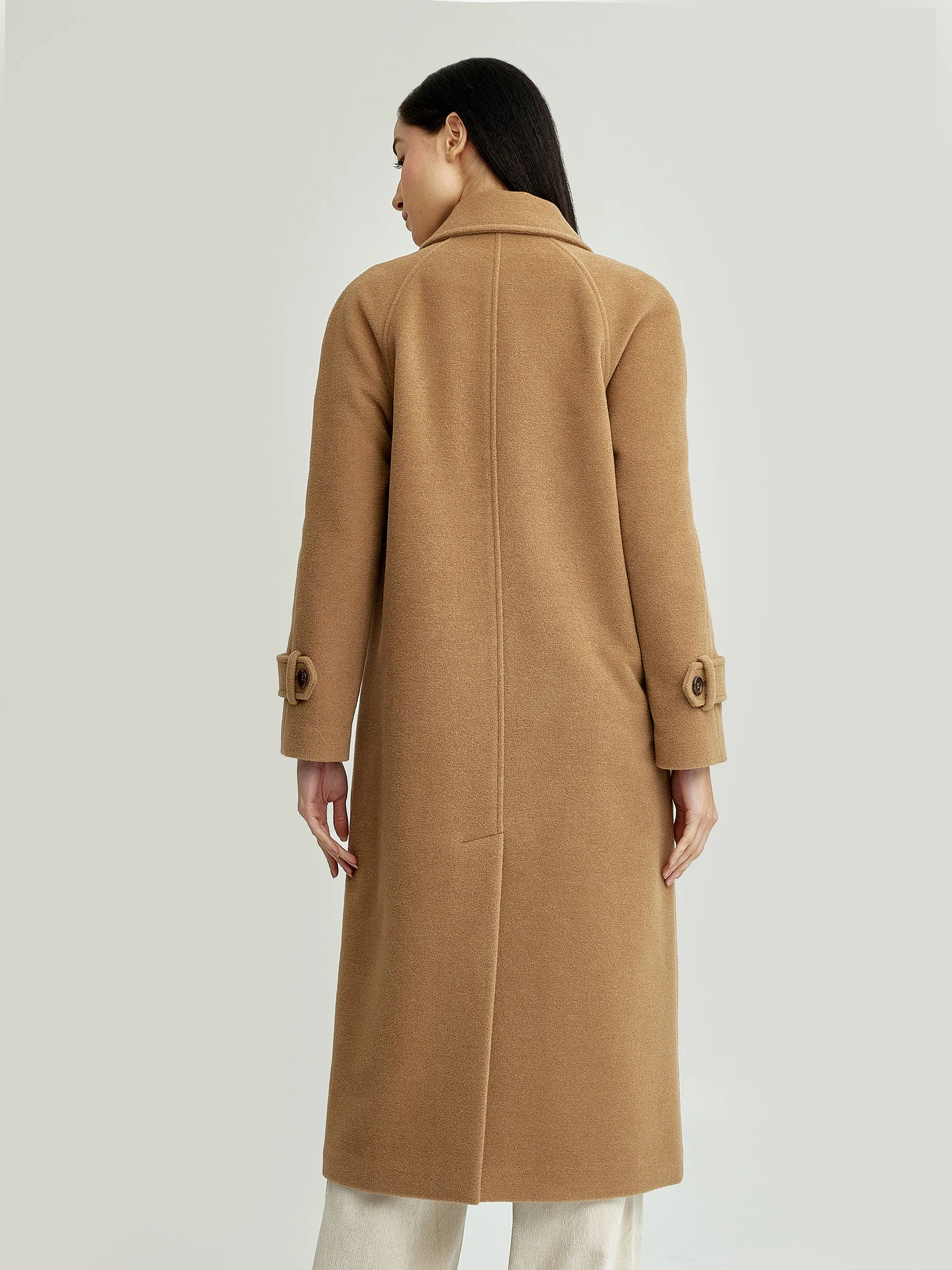You Coat Baby Alpaca & Wool Color Camel