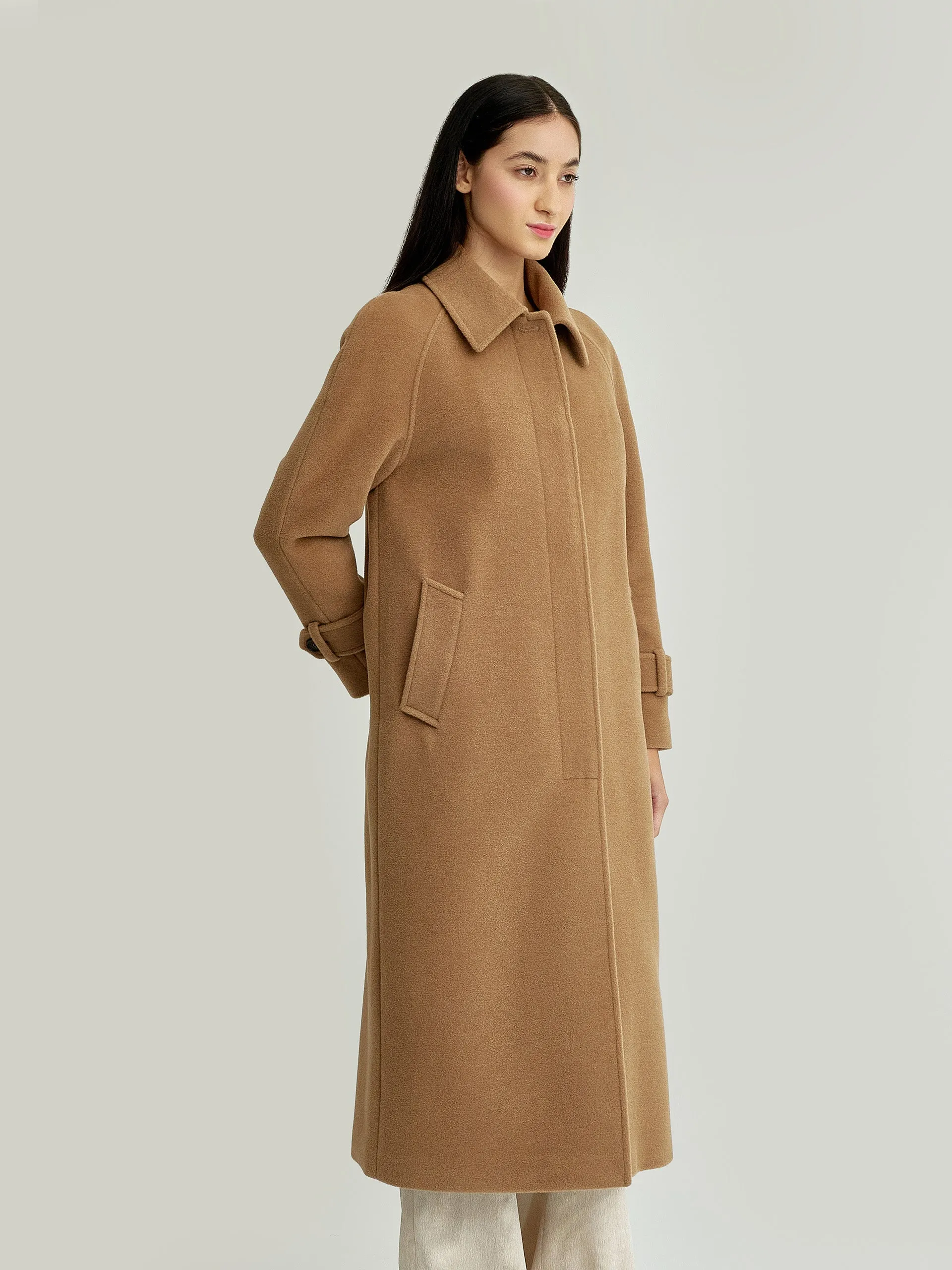 You Coat Baby Alpaca & Wool Color Camel